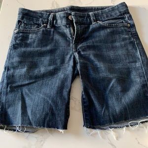 Citizens of humanity denim shorts